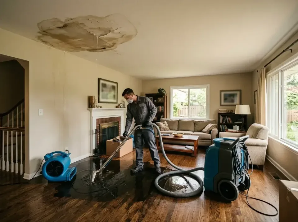 attic-pipe-burst-ceiling-drip-008 — frequently asked questions, Water Damage Restoration & Carpet Care in Madisonville, TX